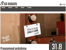 Tablet Screenshot of kdkrakov.cz